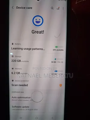 New Samsung Galaxy Note 20 Ultra 5G 256 GB Black