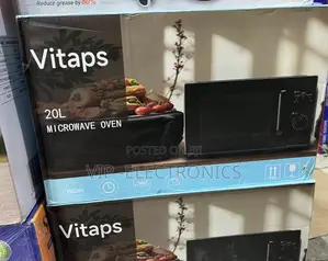 Vitaps Microwave Oven 20-Liter Featuring 1150W Power and 360° Heating