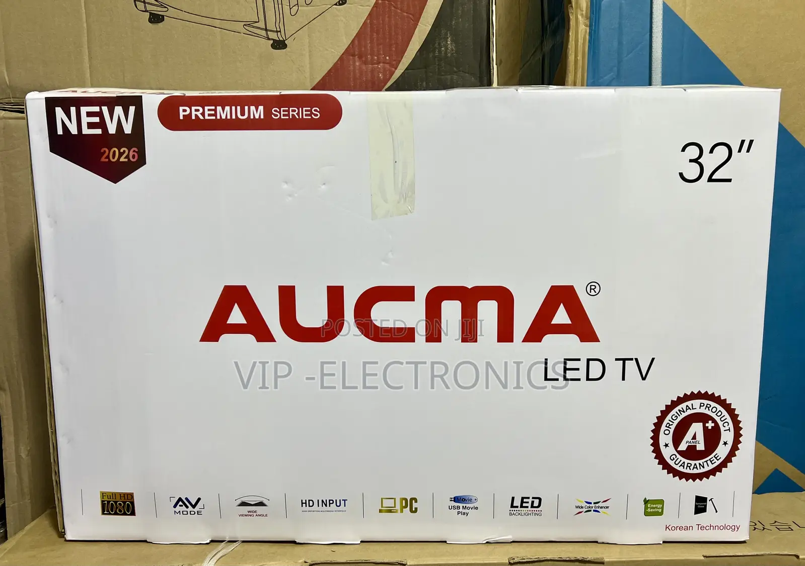 AUCMA 32 Inch TV LED TV, Part of the 2026 Premium Series.