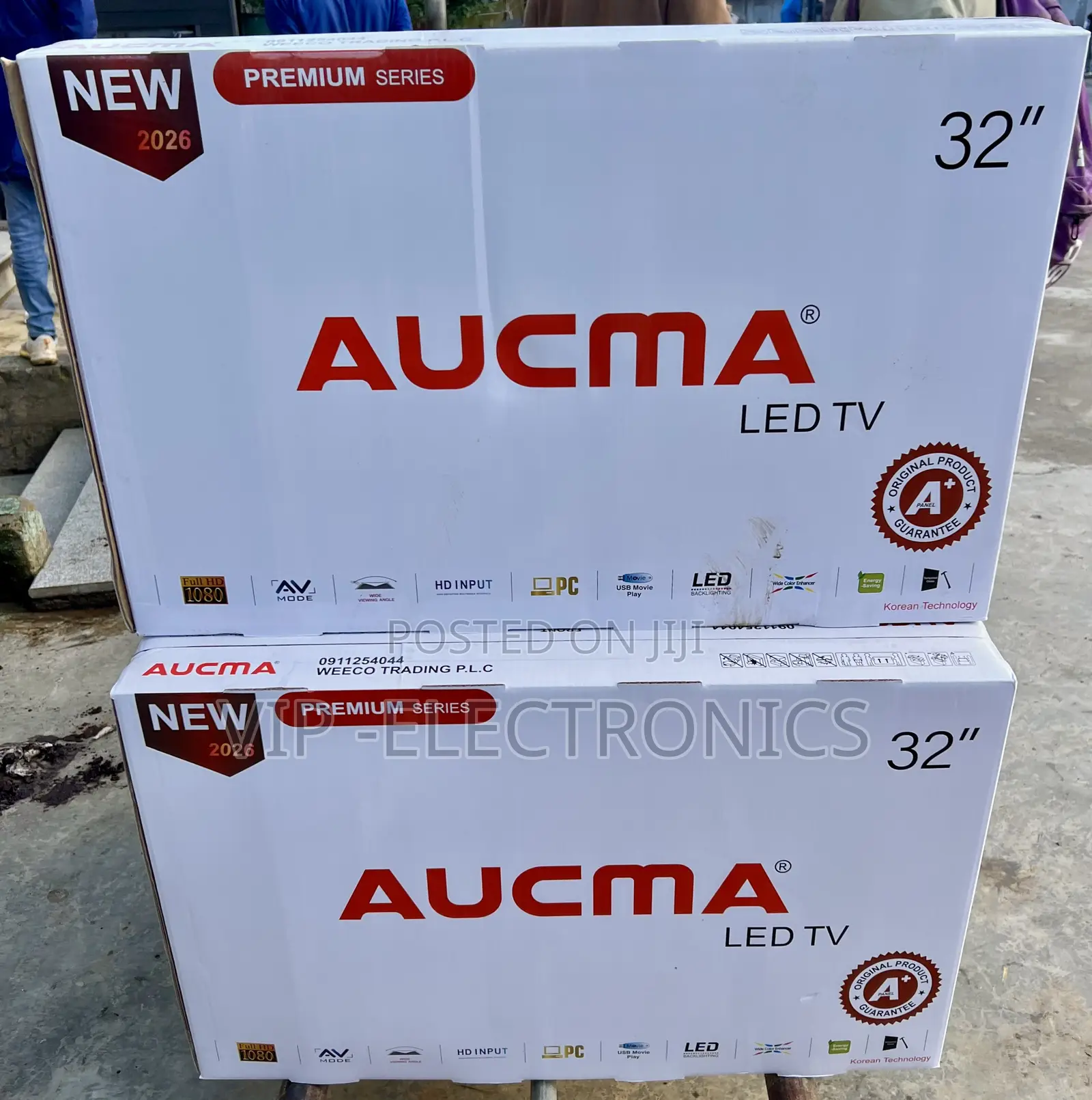 AUCMA TV 32 Inch LED Television– 2026 Premium Series