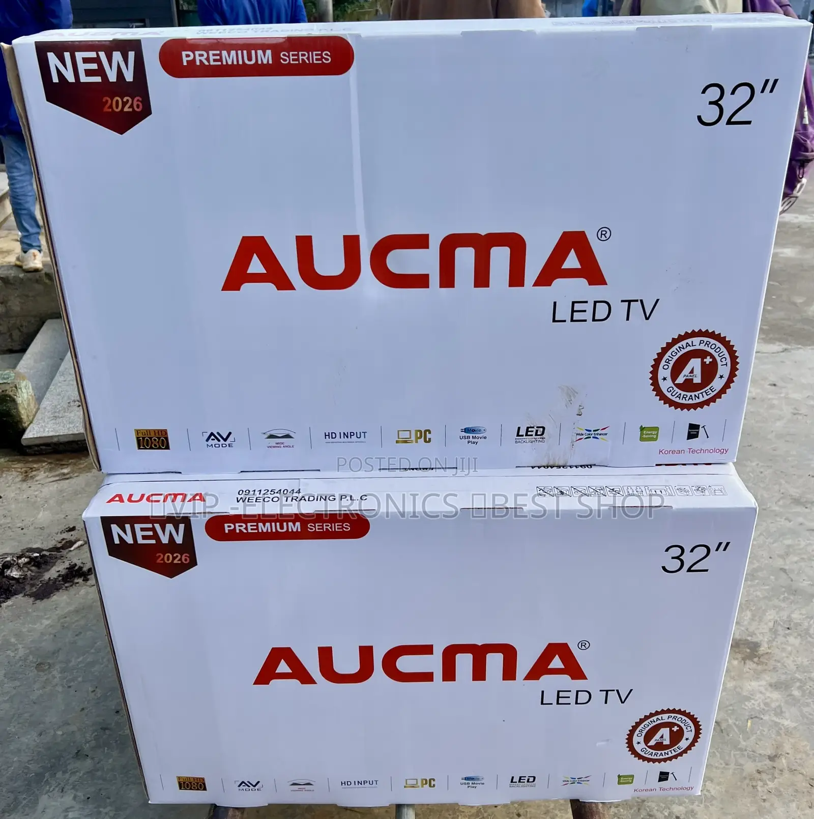 AUCMA TV 32 Inch LED Television– 2026 Premium Series