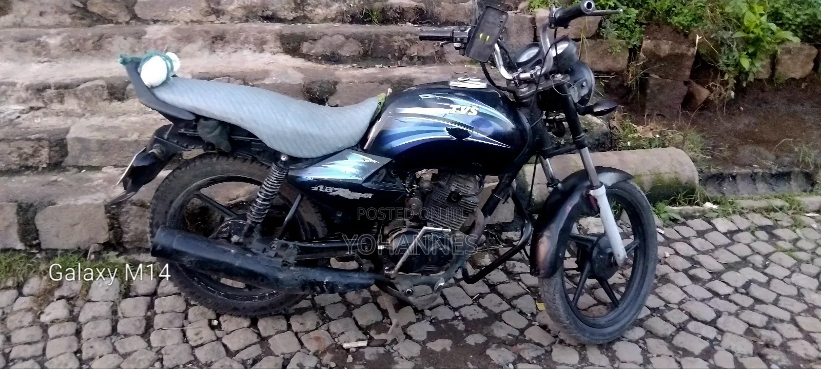 TVS HLX 125 2014 Blue