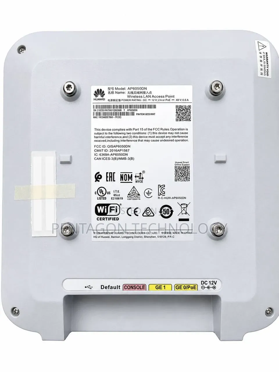 Model: Huawei AP6050DN