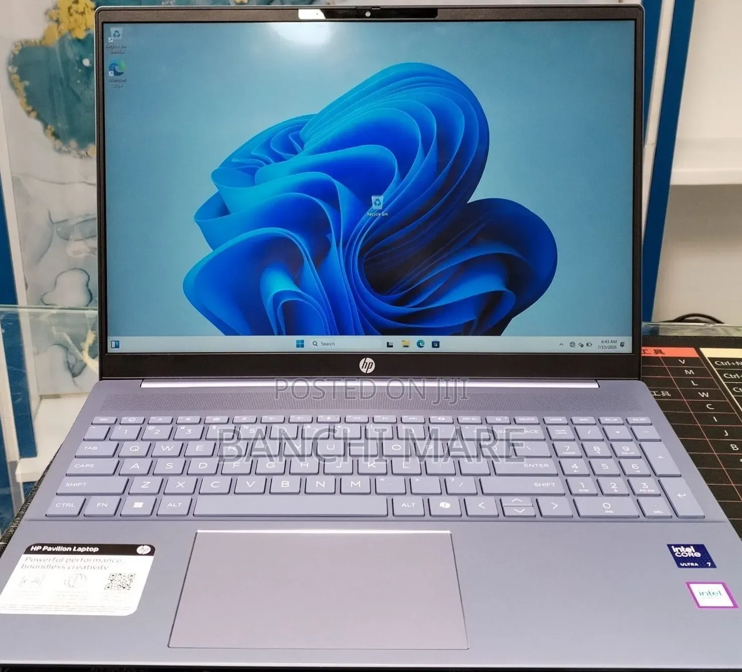 New Laptop HP Pavilion 15 16GB Intel Core Ultra 7 SSD 1T