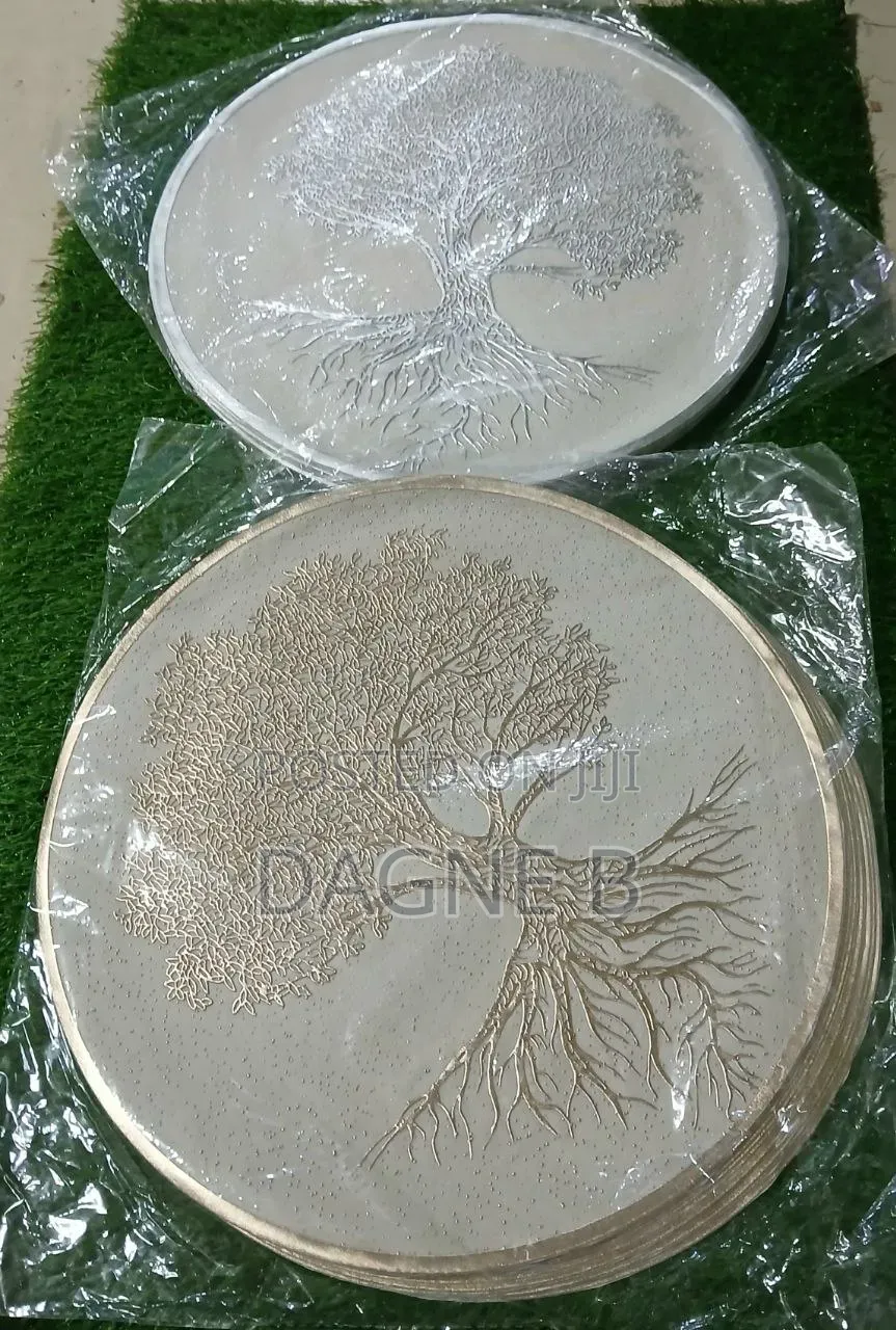 Table Mat Elegant Design ጥራት ያለዉ ክብ ዲዛይን የጠረጴዛ ምንጣፍ