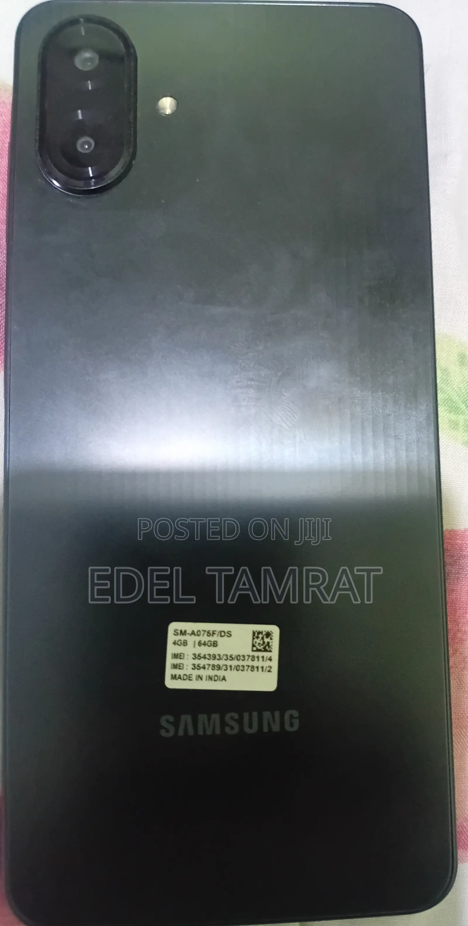 New Samsung Galaxy A07 4G 64 GB Black