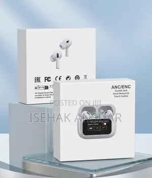 ANC/ENC TWS Wireless Earbuds With Wireless Charging Case