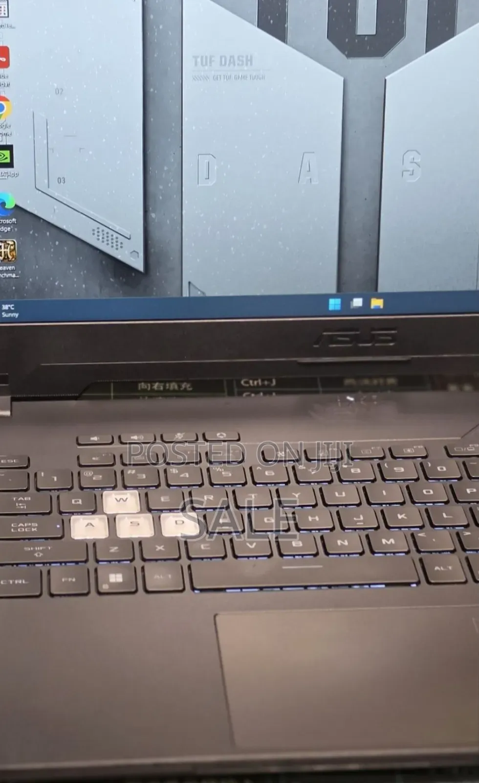 New Laptop Asus TUF Gaming A15 16GB Intel Core i7 SSD 512GB