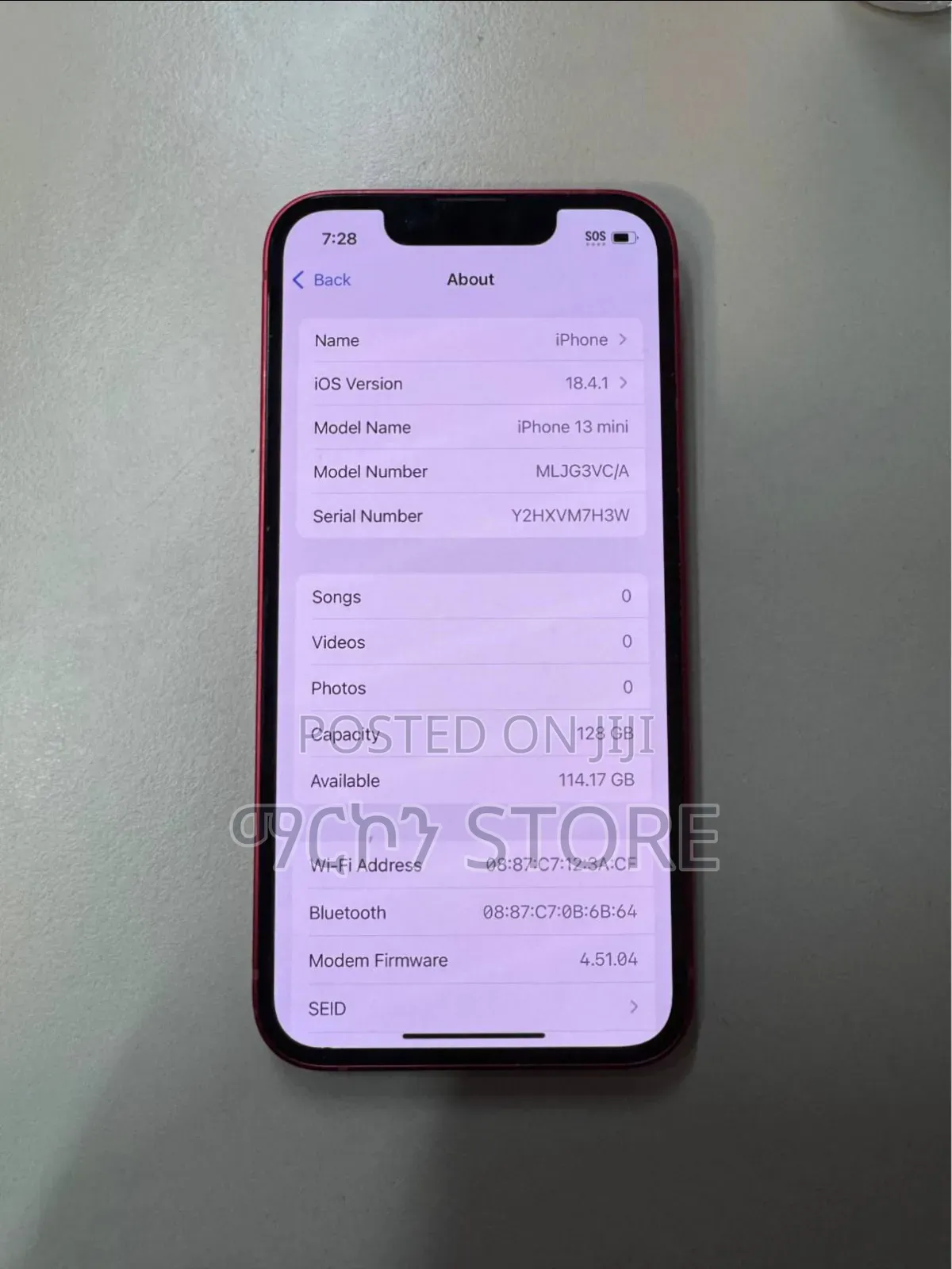 Apple iPhone 13 Mini 128 GB Red