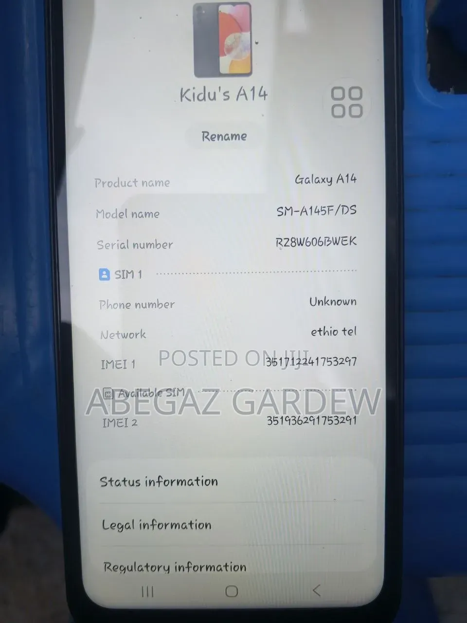 Samsung Galaxy A14 64 GB Black
