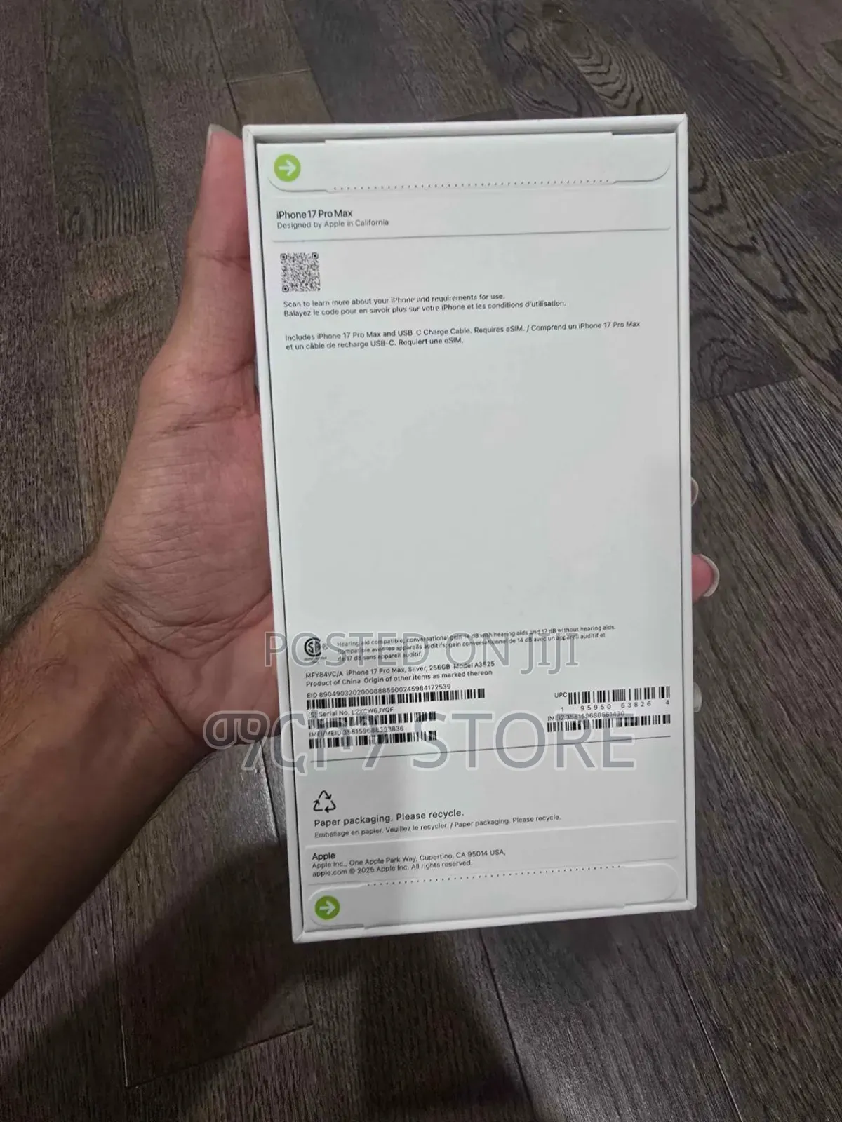 New Apple iPhone 17 Pro Max 256 GB Silver