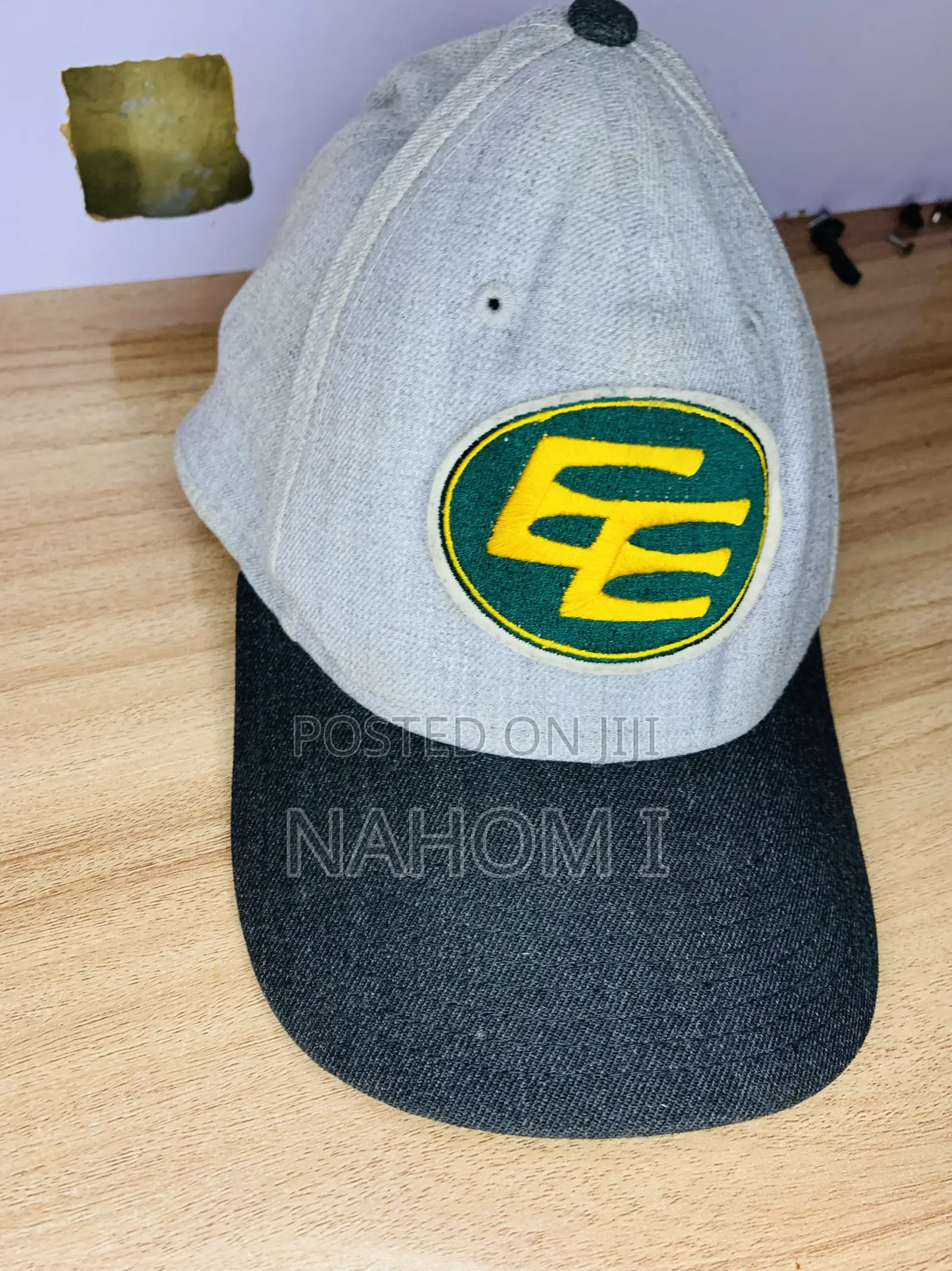 This Appears to Be a Vintage Edmonton Eskimos Snapback Cap Featuring