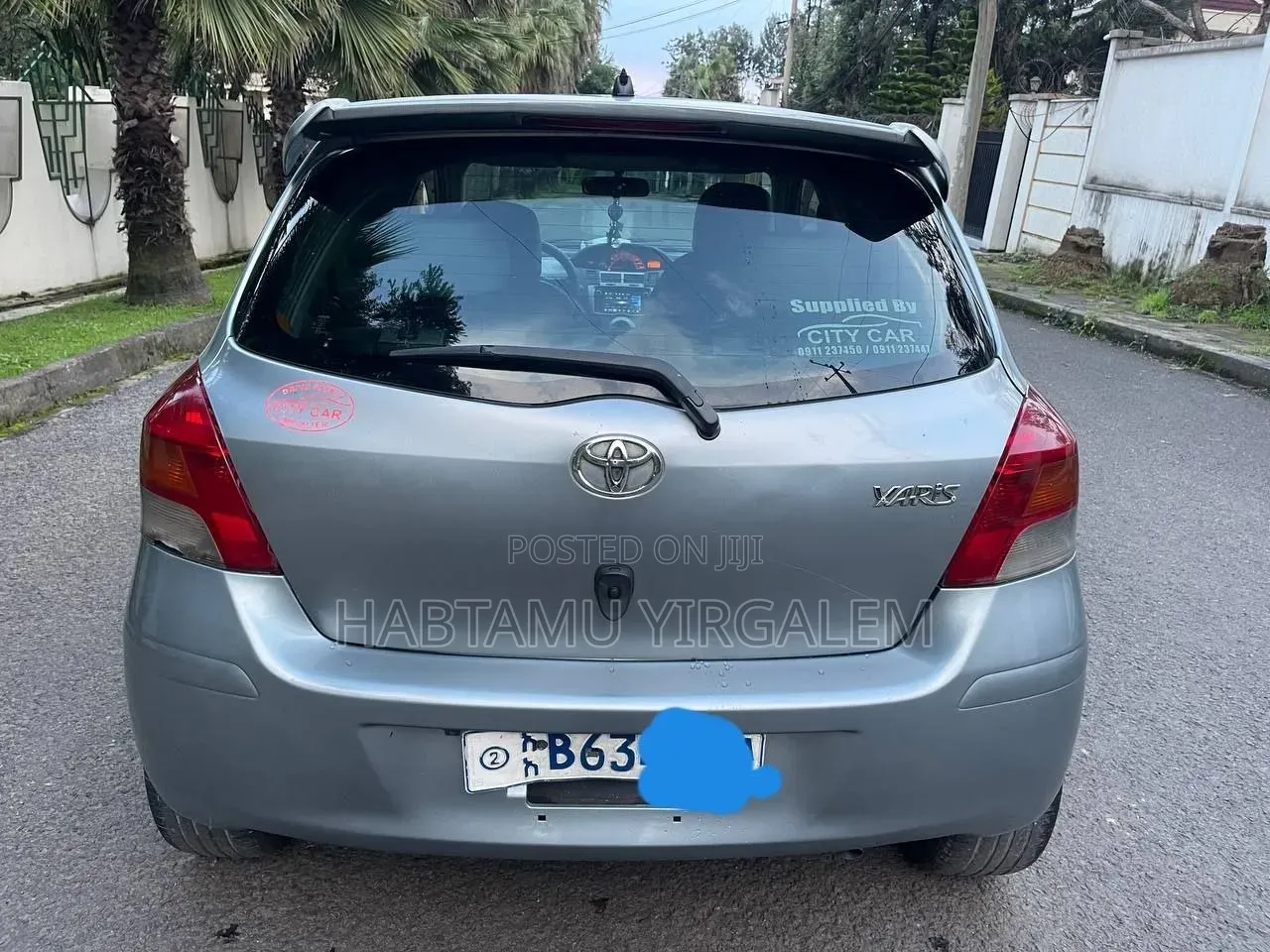 Toyota Yaris 2010 Gray