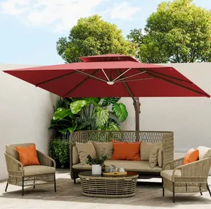 የካፌ እና የመናፈሻ ጥላ Umbrella