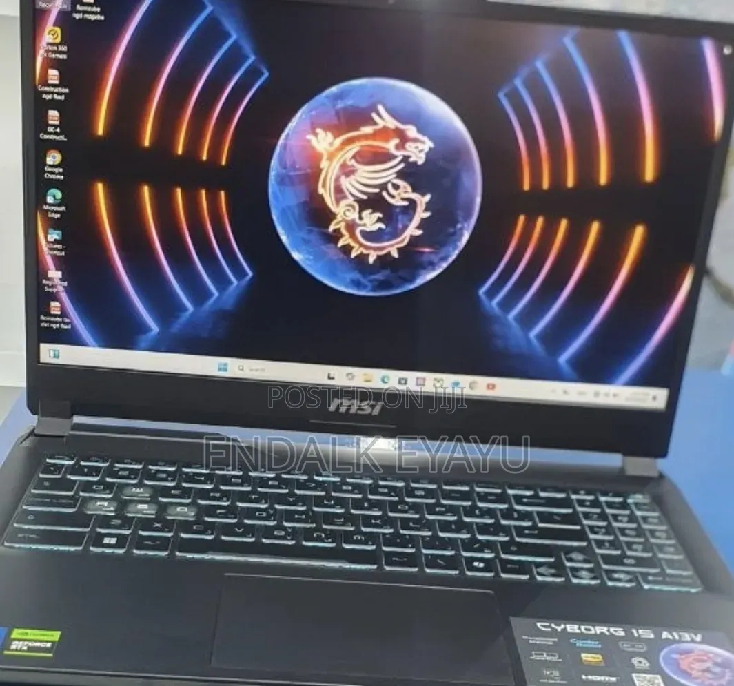 New Laptop MSI Cyborg 15 16GB Intel Core i7 SSD 1T