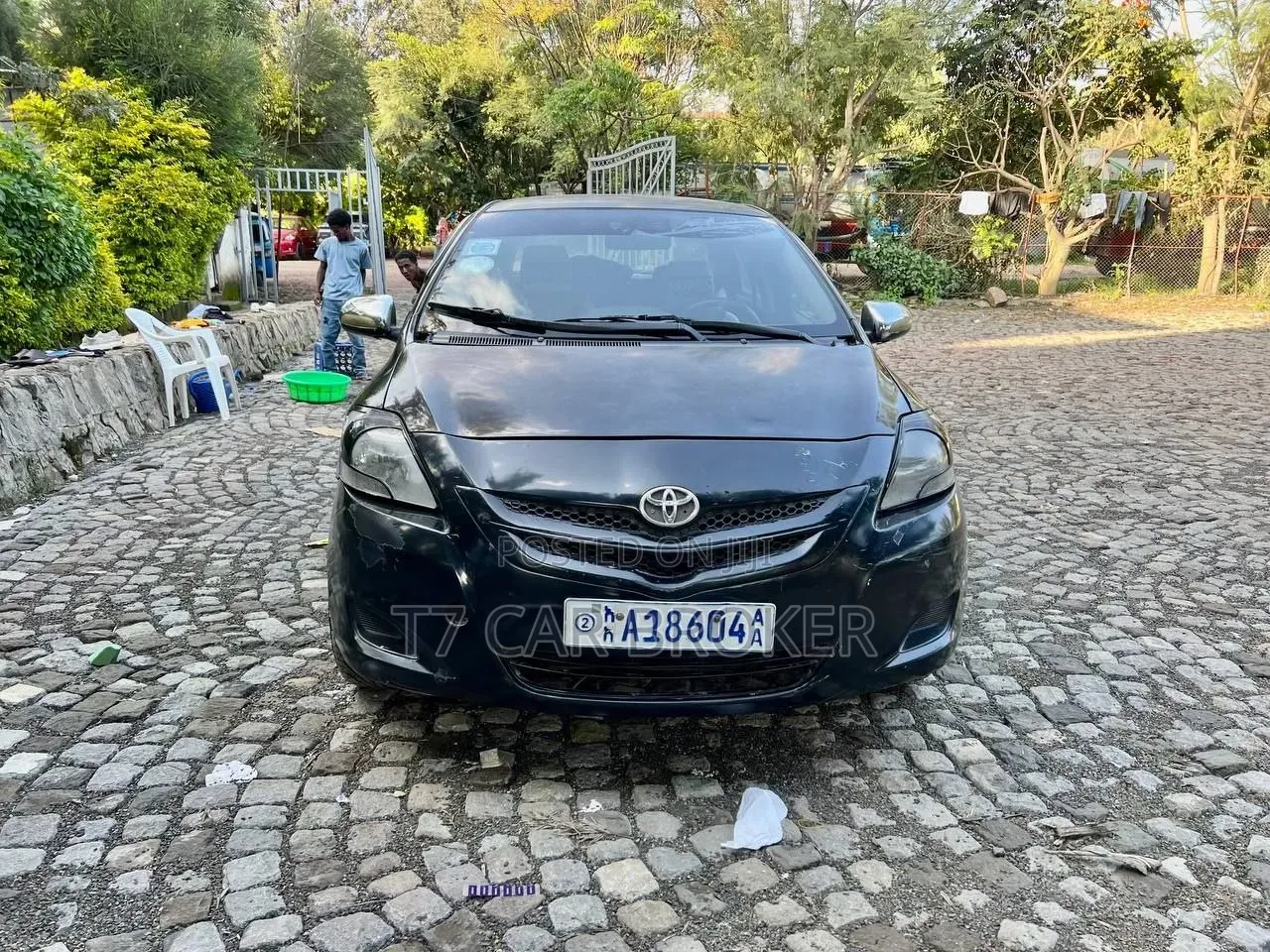 Toyota Yaris 2007 Black