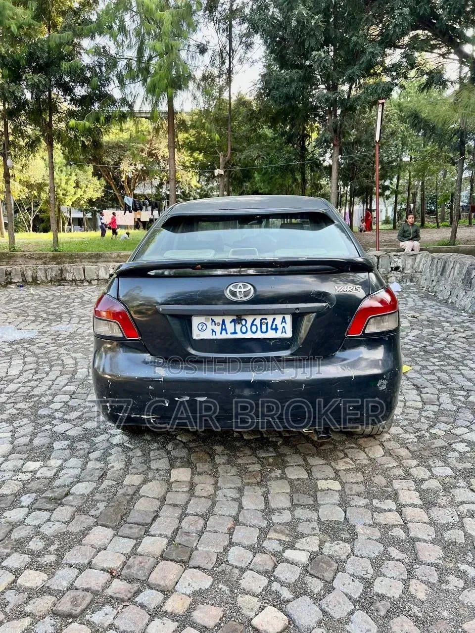 Toyota Yaris 2007 Black