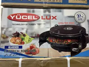 YUCEL LUX Round Oven Featuring a Spacious 37-Liter Inner Capacity