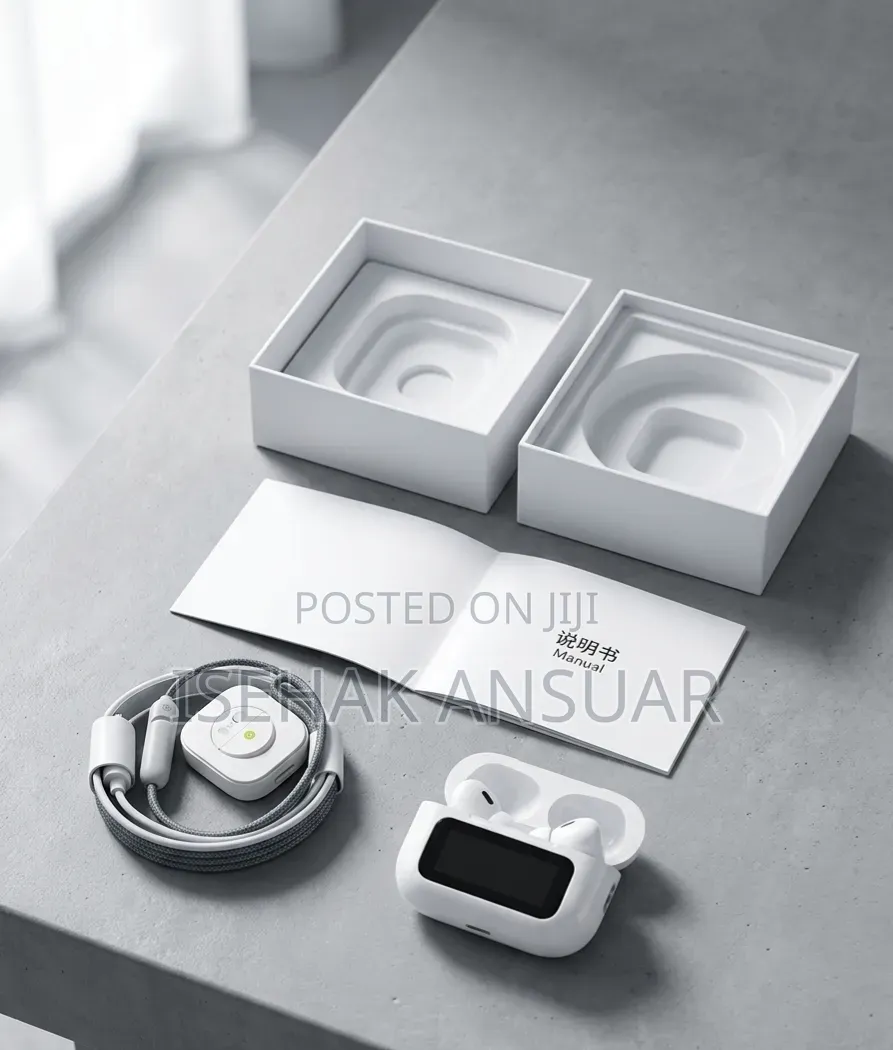 ኦሪጅናል ANC/ENC TWS Wireless Earbuds With Wireless Charging Case