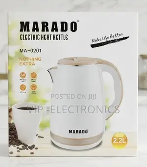 MARADO Electric Boiler Water Kettle MA-0201 – 2.2L 🔥