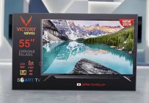 VICTORY 55 Inch TV Smart 4K UHD LED TV – NBV155 | Double Glass 🔥📺