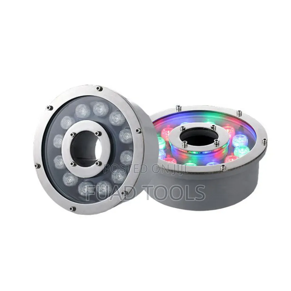 12W RGB Fountain Light:
