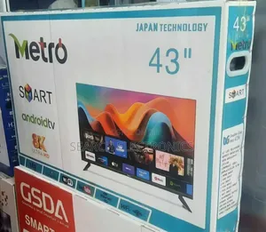 Metro 43"inch Smart Andoid TV Japan Technology