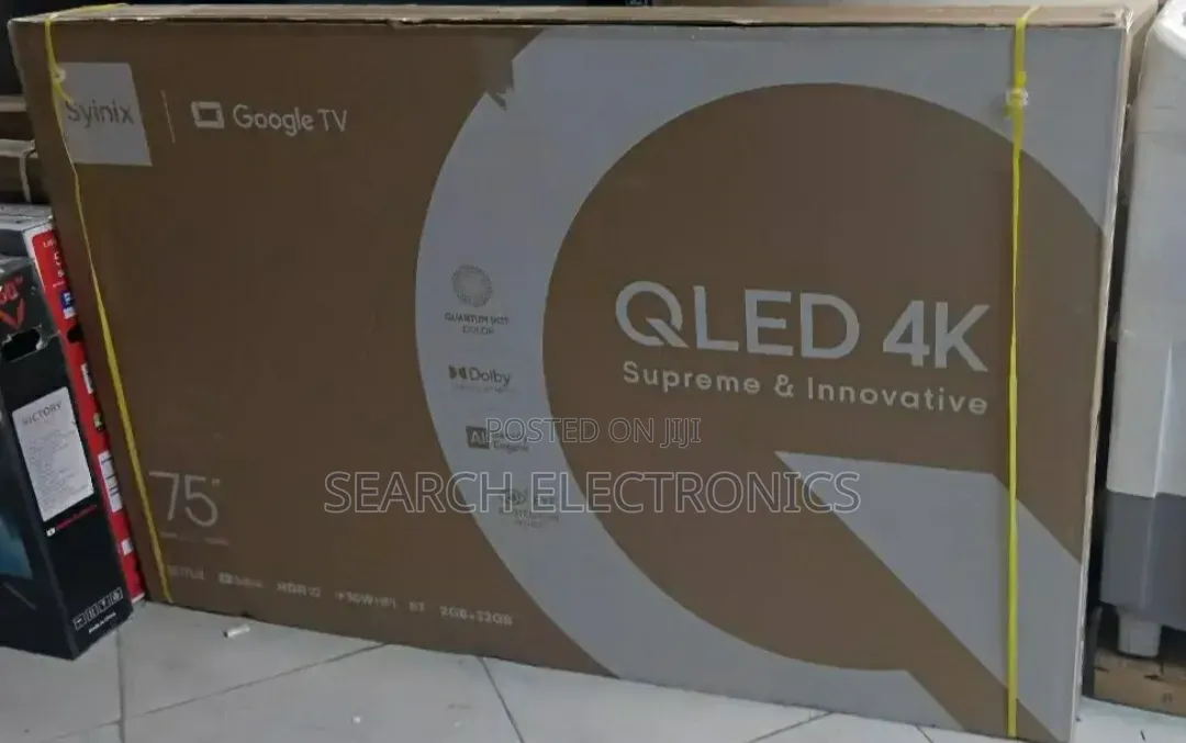 Syinix 75"inch Google Televishion