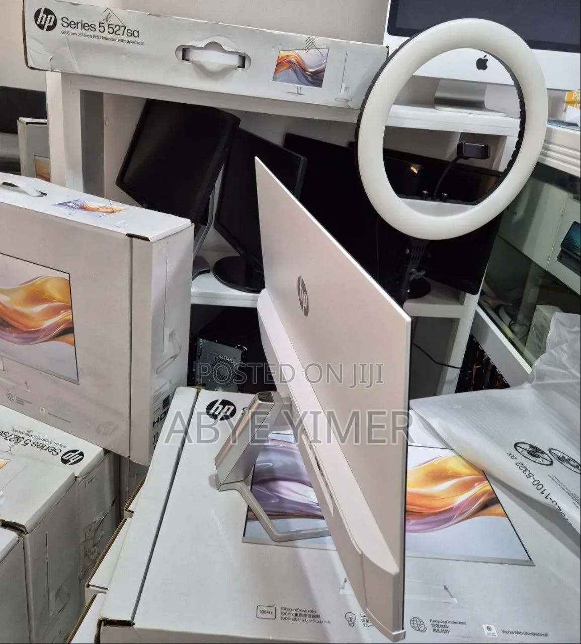 Brand New HP White Frameless Monitor Quantity Available 👉With S47