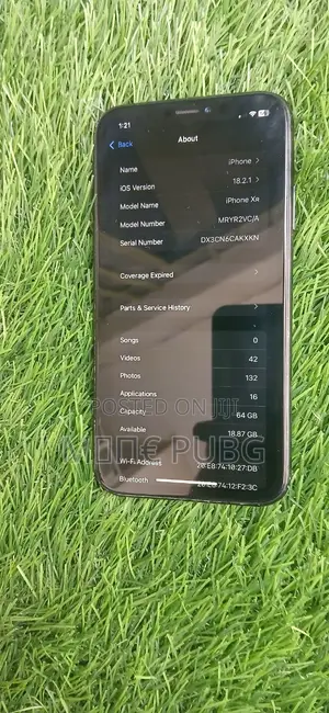 Apple iPhone XR 64 GB Black