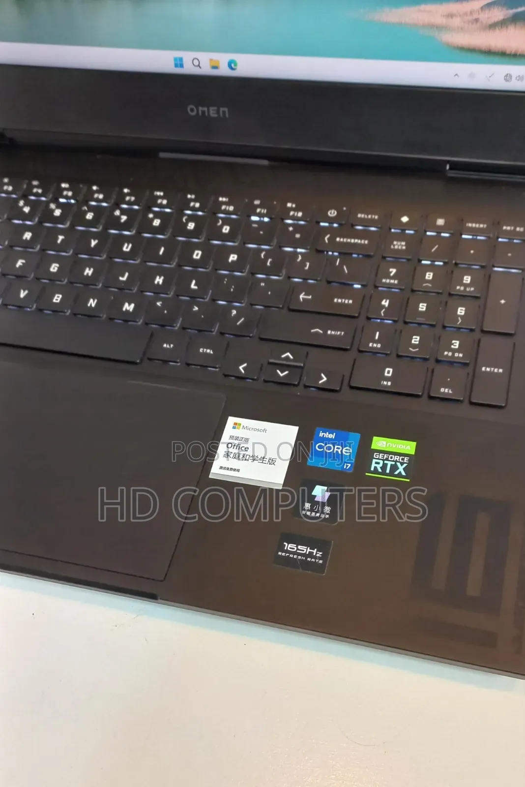 New Laptop HP Omen 16 16GB Intel Core i7 SSD 512GB