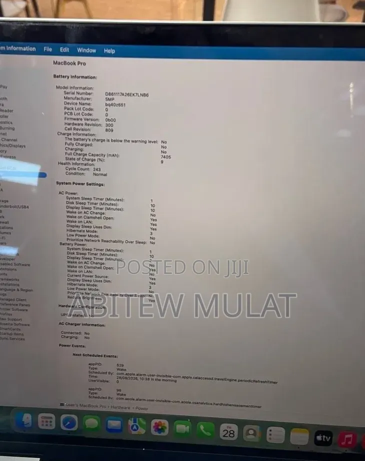 New Laptop Apple MacBook Pro 2019 64GB Intel Core i9 SSD 1T