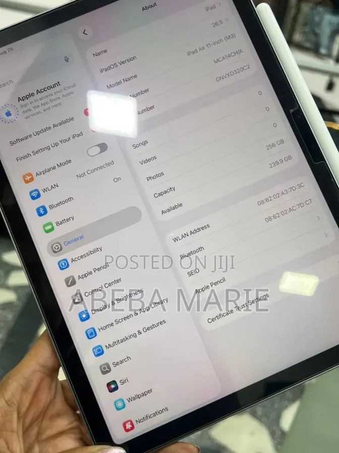 New Apple iPad Air 11 (2024) 256 GB