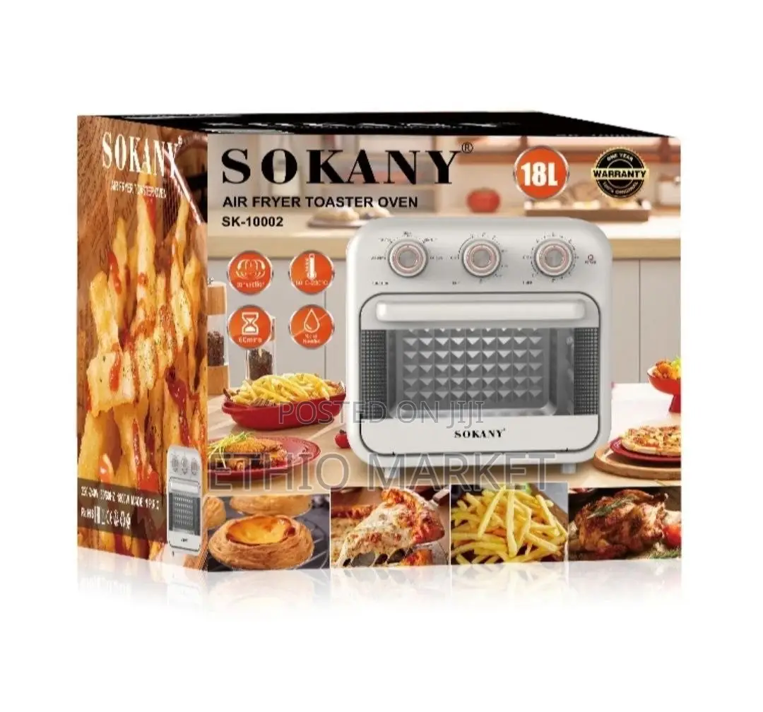 Sokany Air Fryer + Toaster Oven