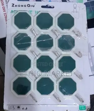 Plastic Stainless Steel Hexagon Adhesive Hook