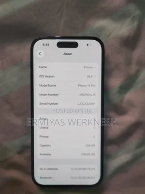 Apple iPhone 14 Pro 256 GB Black