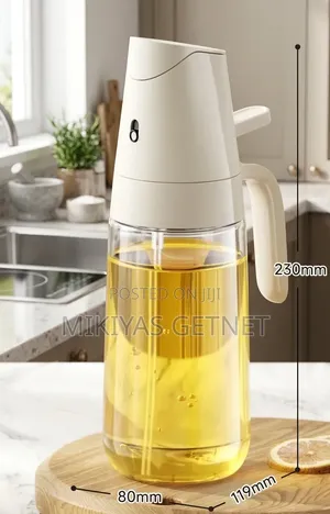 2in 1 Oil Spray and Dispenser Bottle