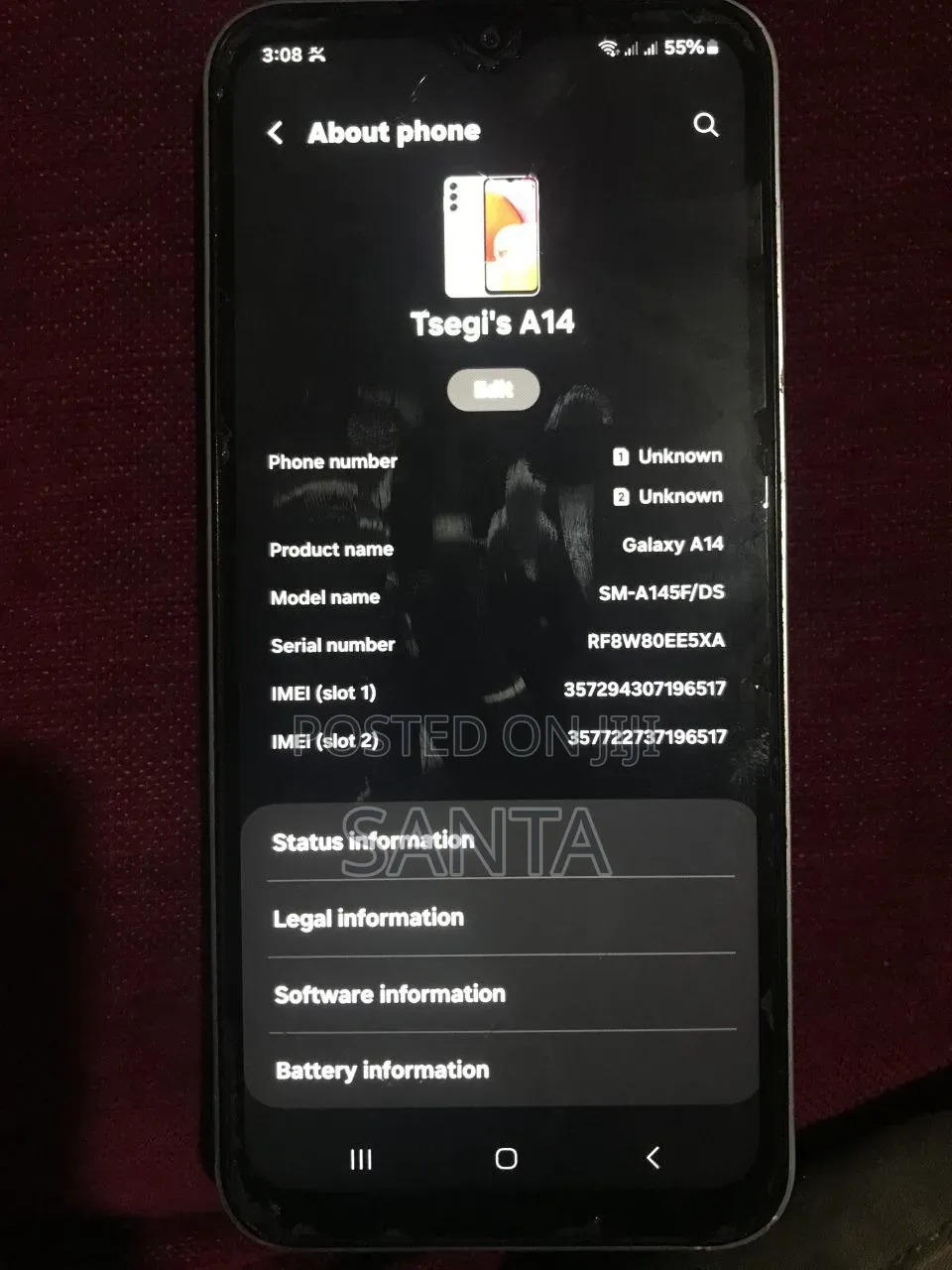Samsung Galaxy A14 64 GB Gray