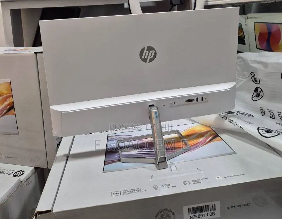 Brand New HP White Frameless Monitor Quantity Avail
