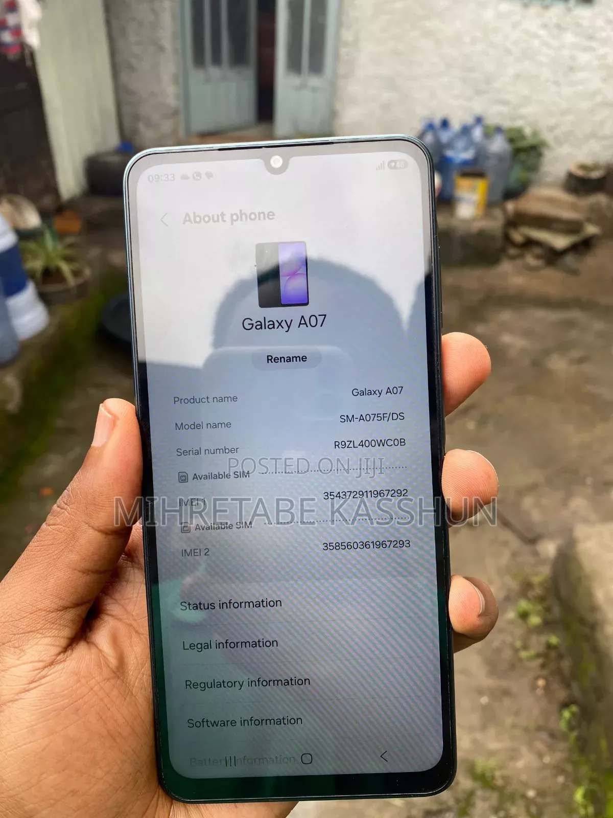 New Samsung Galaxy A07 128 GB Green