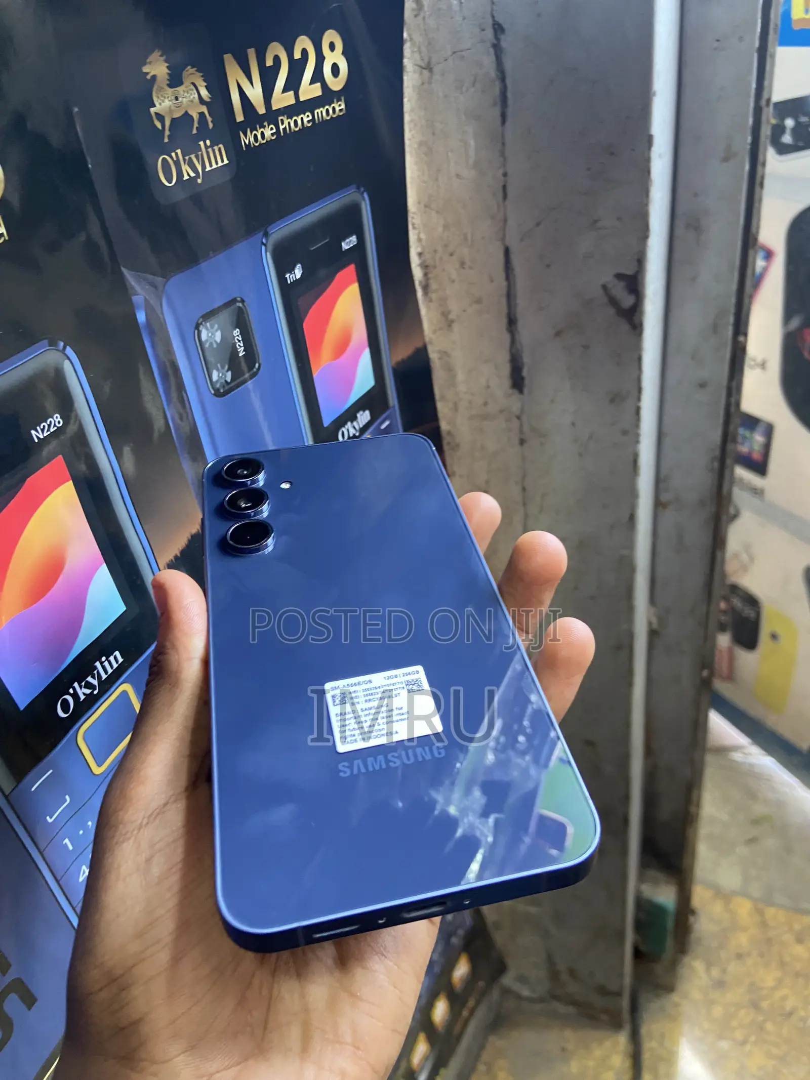 New Samsung Galaxy A55 256 GB Blue