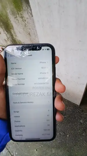 Apple iPhone 11 128 GB Black