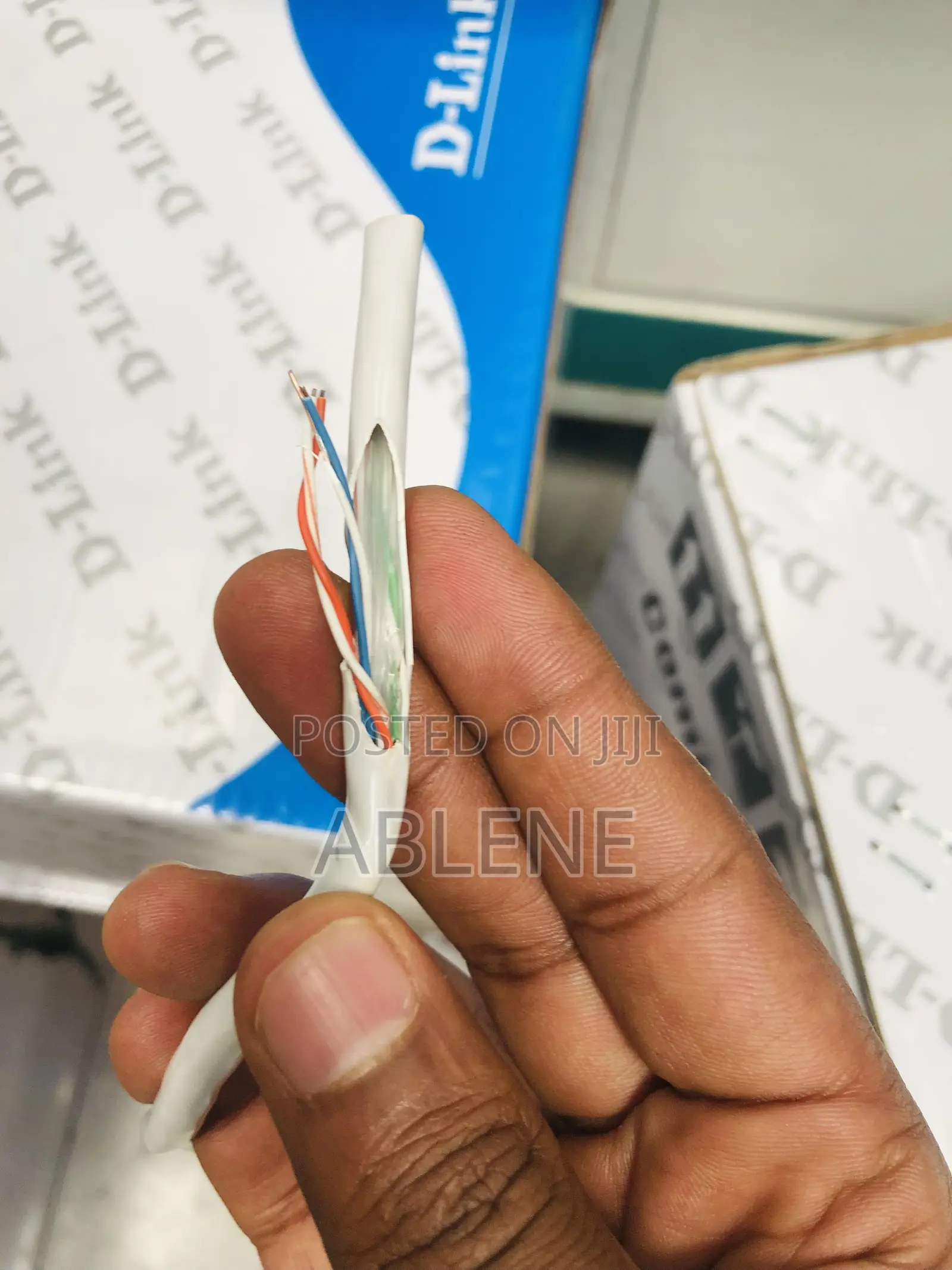 Cat6 Network Cable D-Link Cominication Cable