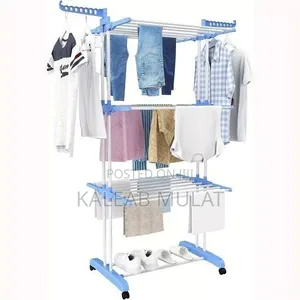 ✅ Three Layer Clothes Hanger Rack