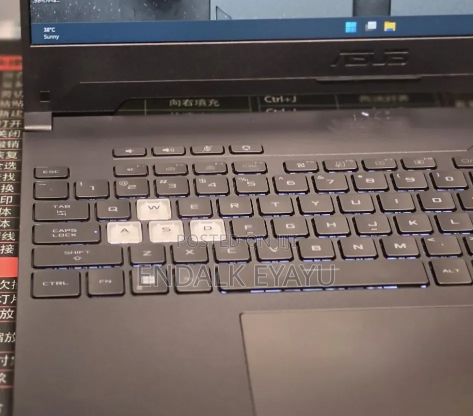 New Laptop Asus TUF Dash F15 16GB Intel Core i7 SSD 512GB