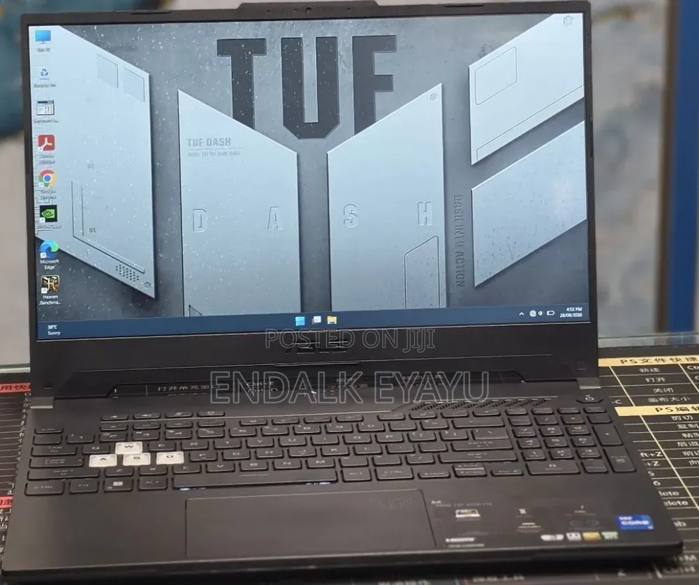 New Laptop Asus TUF Dash F15 16GB Intel Core i7 SSD 512GB