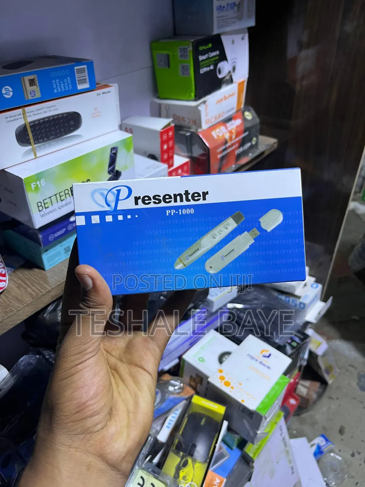 ገመድ አልባ ፕረዘንተር (Presenter Pp_1000)