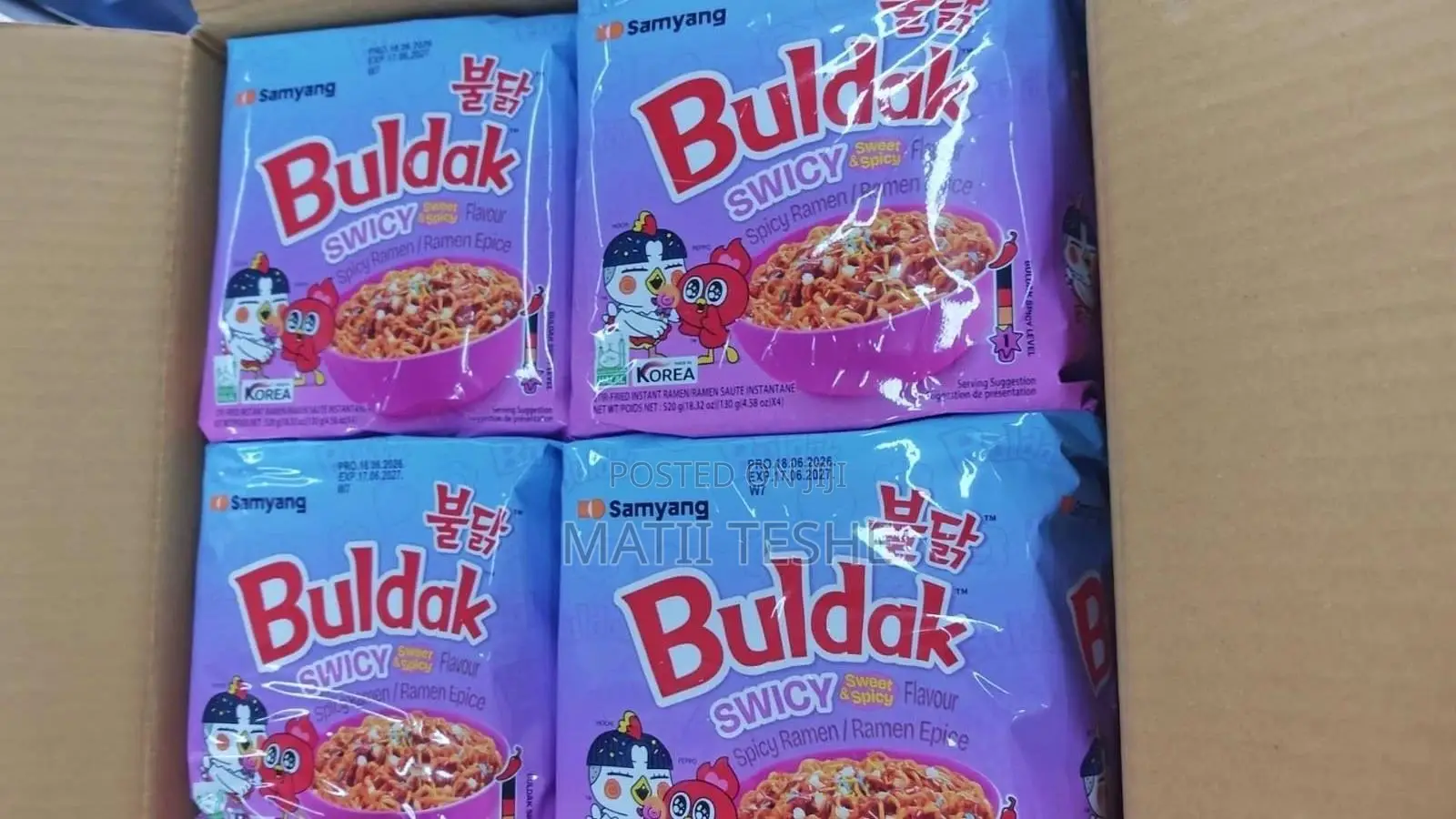 Buldak Noodles