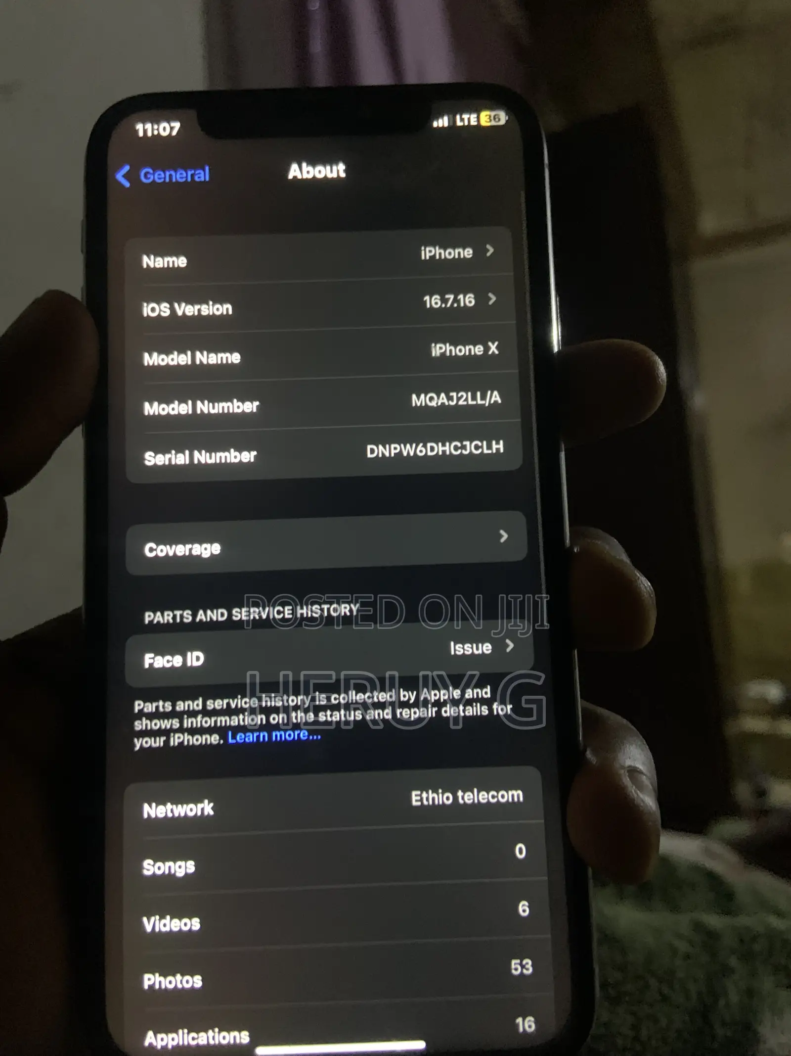 Apple iPhone X 64 GB White