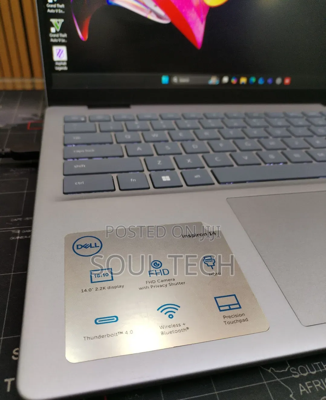 New Laptop Dell Inspiron 14 7440 16GB Intel Core Ultra 7 SSD 1T